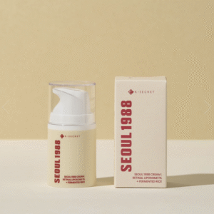 Crema facial SEOUL 1988 con 1% liposoma de retinal + arroz fermentado (SEOUL 1988 Cream: Retinal Liposome 1% + Fermented Rice)